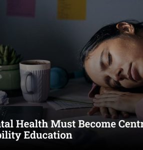 Why Mental Health Must Become Central to Sustainability Education