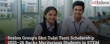 Suzlon Group’s Shri Tulsi Tanti Scholarship 2025–26 Backs Meritorious Students in STEM Education