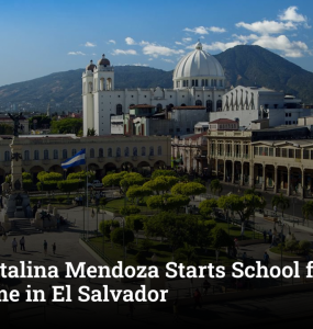 At 91, Catalina Mendoza Starts School for the First Time in El Salvador