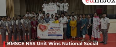 BMSCE NSS Unit Wins National Social Impact Award for Massive Blood Donation Drive