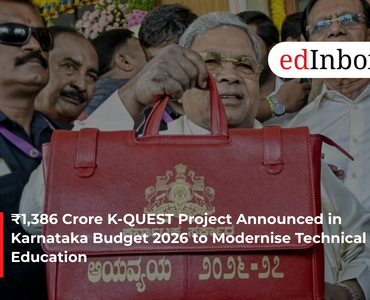 ₹1,386 Crore K-QUEST Project Announced in Karnataka Budget 2026 to Modernise Technical Education