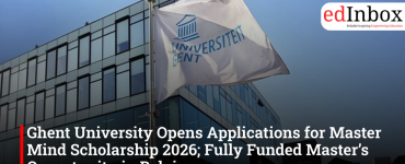 Ghent University Opens Applications for Master Mind Scholarship 2026; Fully Funded Master’s Opportunity in Belgium