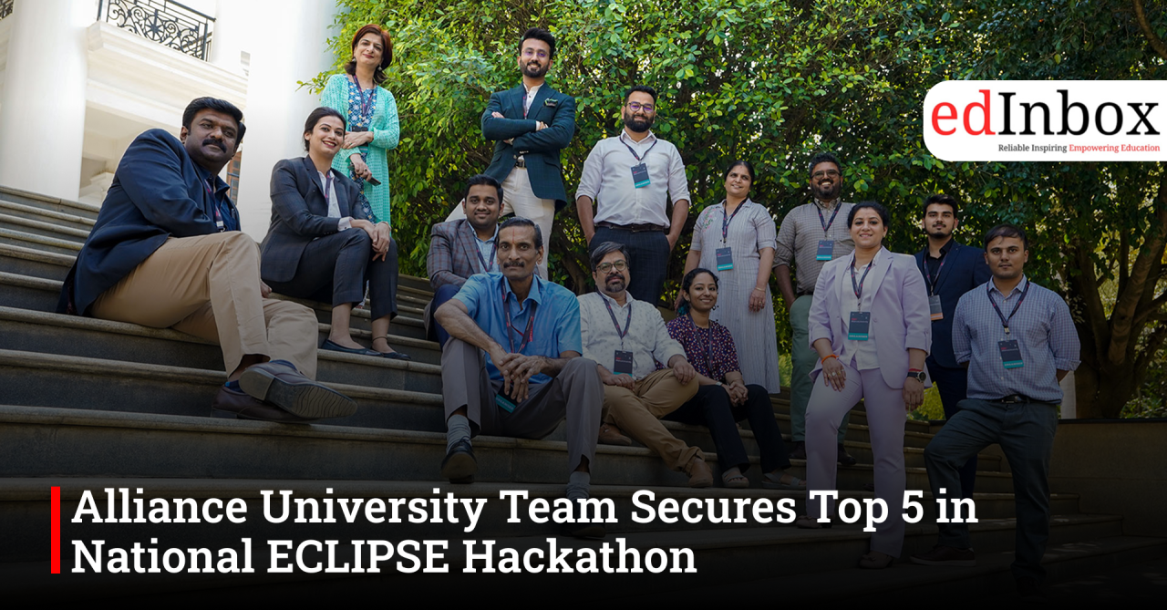 Alliance University Team Secures Top 5 in National ECLIPSE Hackathon