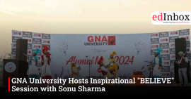 GNA University Hosts Inspirational "BELIEVE" Session with Sonu Sharma