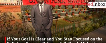 If Your Goal Is Clear and You Stay Focused on the Syllabus, Success Follows: A.R. Rajah Mohaideen