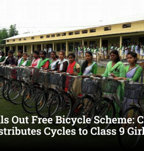 Delhi Rolls Out Free Bicycle Scheme: CM Rekha Gupta Distributes Cycles to Class 9 Girls