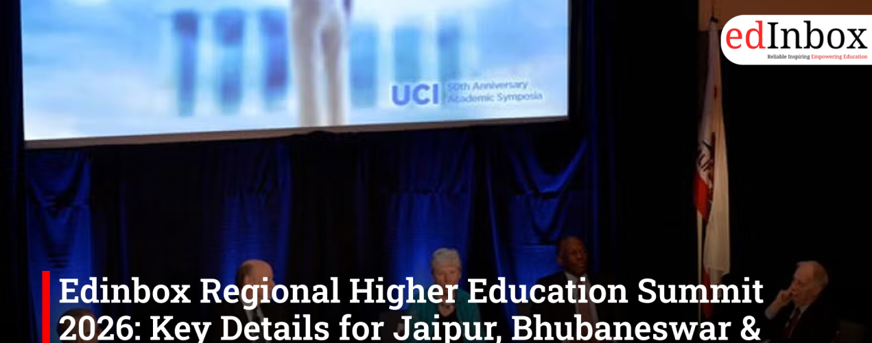 Edinbox Regional Higher Education Summit 2026: Key Details for Jaipur, Bhubaneswar & Lucknow