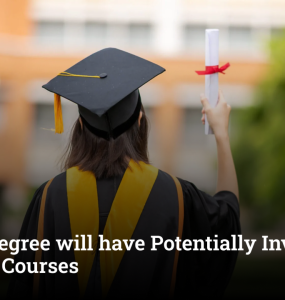 IGNOU Degree will have Potentially Invalid Distance Courses