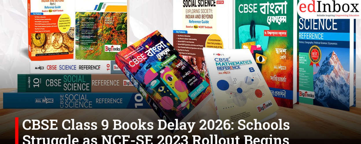 CBSE Class 9 Books Delay 2026: Schools Struggle as NCF-SE 2023 Rollout Begins Without Textbooks
