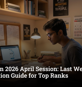 JEE Main 2026 April Session: Last Week Preparation Guide for Top Ranks