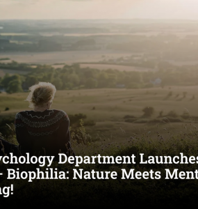 IILM Psychology Department Launches Earthen Psyche – Biophilia: Nature Meets Mental Wellbeing!