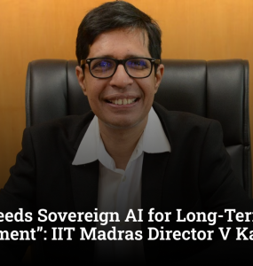 “India Needs Sovereign AI for Long-Term Development”: IIT Madras Director V Kamakoti