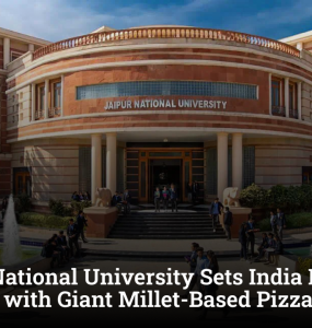 Jaipur National University Sets India Book of Records with Giant Millet-Based Pizza