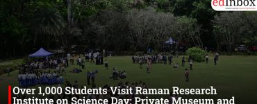 Over 1,000 Students Visit Raman Research Institute on Science Day; Private Museum and Live Satellite Demos Open to Public