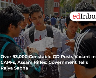 Over 93,000 Constable GD Posts Vacant in CAPFs, Assam Rifles: Government Tells Rajya Sabha