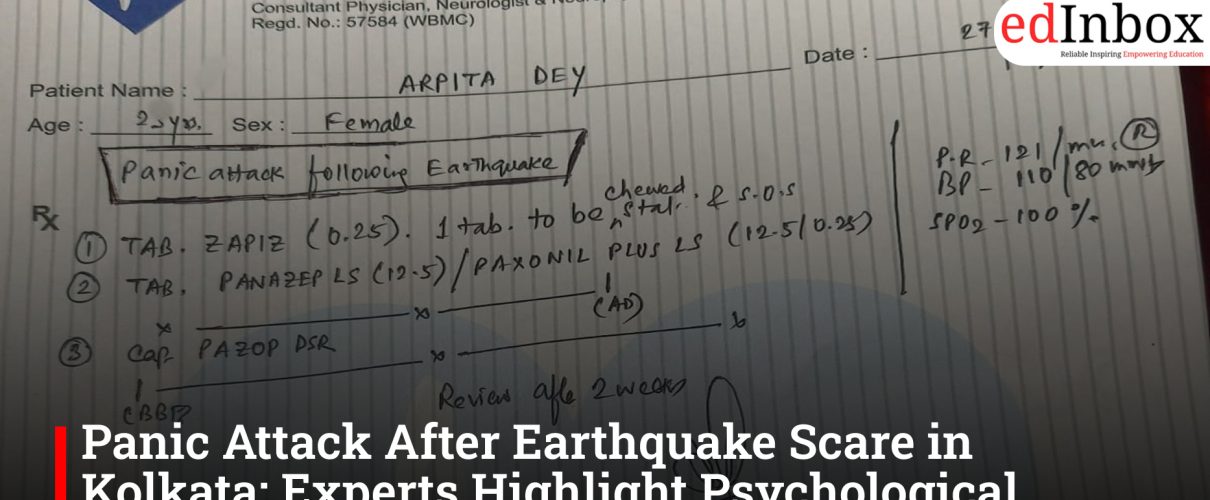 Panic Attack After Earthquake Scare in Kolkata; Experts Highlight Psychological Aftershocks