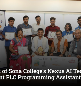 Students of Sona College’s Nexus AI Team Design Intelligent PLC Programming Assistant