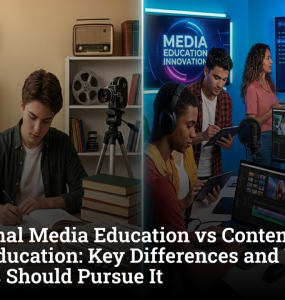 Traditional Media Education vs Contemporary Media Education: Key Differences and Why Students Should Pursue It