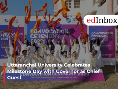 Uttaranchal University Celebrates Milestone Day with Governor as Chief Guest