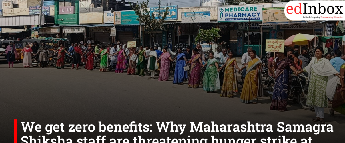 We get zero benefits: Why Maharashtra Samagra Shiksha staff are threatening hunger strike at Azad Maidan