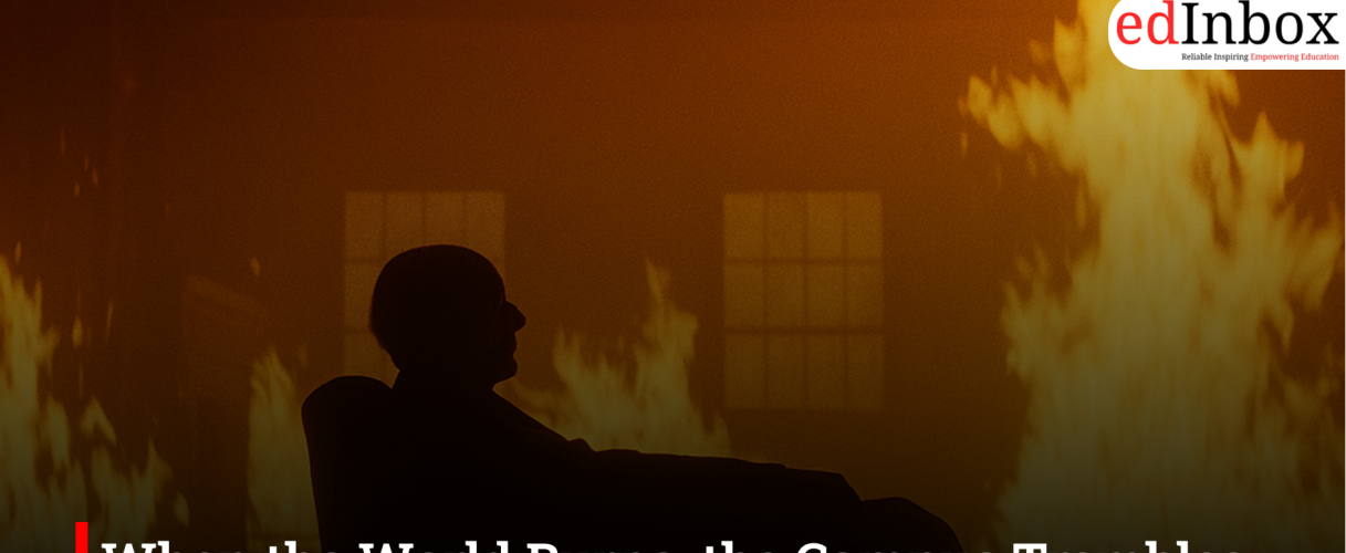 When the World Burns, the Campus Trembles