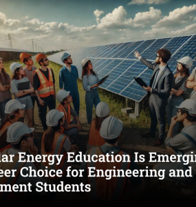 Why Solar Energy Education Is Emerging as a Top Career Choice for Engineering and Management Students