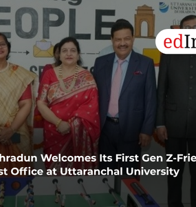 Dehradun Welcomes Its First Gen Z‑Friendly Post Office at Uttaranchal University