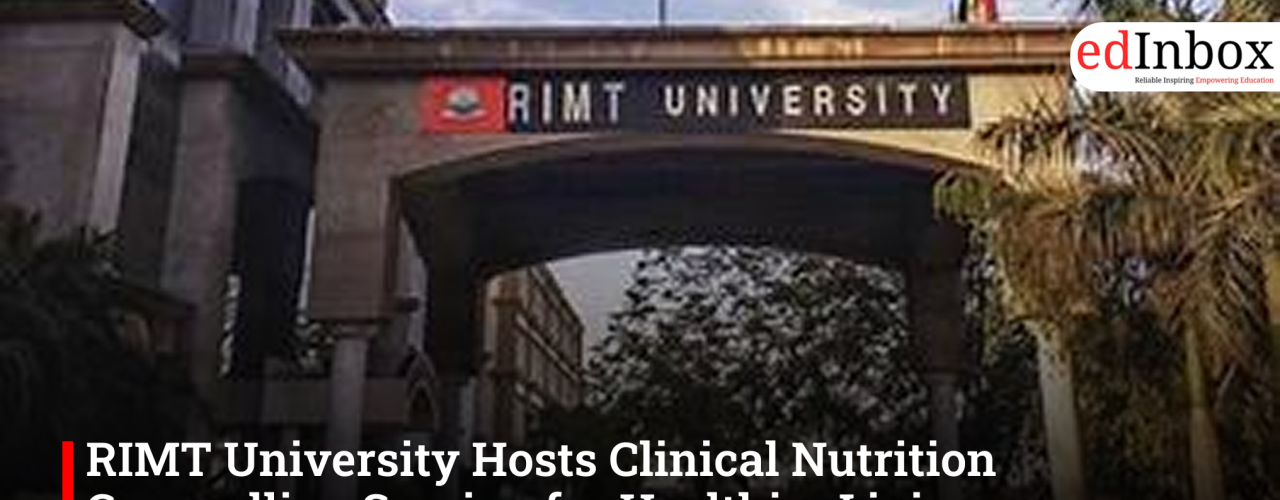RIMT University Hosts Clinical Nutrition Counselling Session for Healthier Living