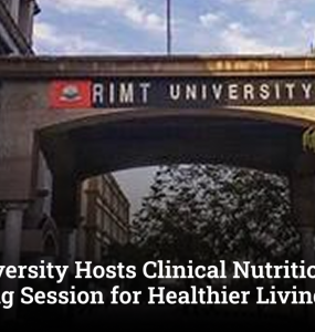 RIMT University Hosts Clinical Nutrition Counselling Session for Healthier Living