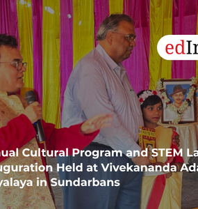 Annual Cultural Program and STEM Lab Inauguration Held at Vivekananda Adarsha Vidyalaya in Sundarbans