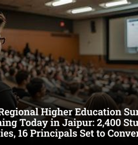 Edinbox Regional Higher Education Summit 2026 is happening Today in Jaipur 2,400 Students, 15 Universities, 16 Principals Set to Converge