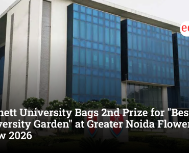 Bennett University Bags 2nd Prize for "Best University Garden" at Greater Noida Flower Show 2026