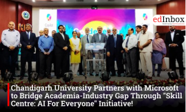 Chandigarh University Partners with Microsoft to Bridge Academia-Industry Gap Through "Skill Centre: AI For Everyone" Initiative!