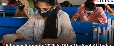 Edinbox Summits 2026 to Offer On-Spot All India Entrance Tests Across 8 Career Domains