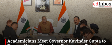 Academicians Meet Governor Kavinder Gupta to Discuss Higher Education Reforms in Shimla