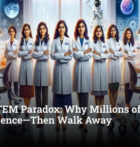 India’s STEM Paradox: Why Millions of Women Study Science—Then Walk Away