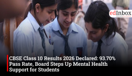 CBSE Class 10 Results 2026 Declared: 93.70% Pass Rate, Board Steps Up Mental Health Support for Students