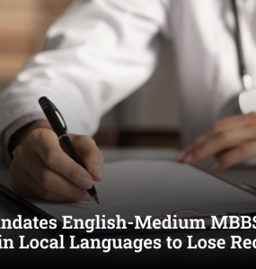 NMC Mandates English-Medium MBBS Abroad, Degrees in Local Languages to Lose Recognition