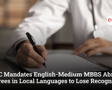 NMC Mandates English-Medium MBBS Abroad, Degrees in Local Languages to Lose Recognition