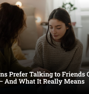 Why Teens Prefer Talking to Friends Over Parents — And What It Really Means
