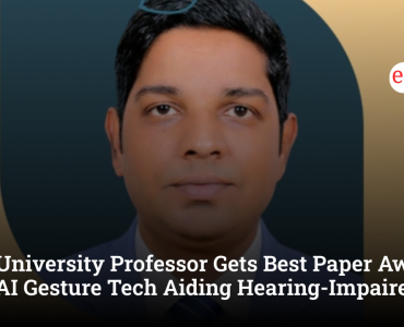 RV University Professor Gets Best Paper Award for AI Gesture Tech Aiding Hearing-Impaired