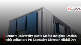 Bennett University Hosts Media Insights Session with Adfactors PR Executive Director Nikhil Dey