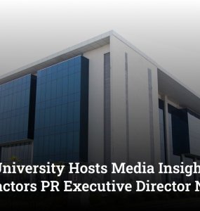 Bennett University Hosts Media Insights Session with Adfactors PR Executive Director Nikhil Dey