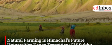 Natural Farming is Himachal’s Future, Universities Key to Transition: CM Sukhu