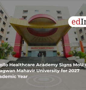 Apollo Healthcare Academy Signs MoU with Bhagwan Mahavir University for 2027 Academic Year