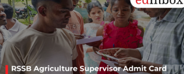 RSSB Agriculture Supervisor Admit Card 2026 Released; Exam on April 18 for 1,100 Posts