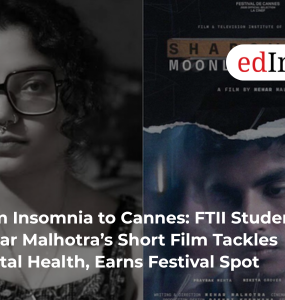 From Insomnia to Cannes: FTII Student Mehar Malhotra’s Short Film Tackles Mental Health, Earns Festival Spot