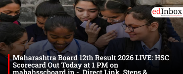 Maharashtra Board 12th Result 2026 LIVE: HSC Scorecard Out Today at 1 PM on mahahsscboard.in – Direct Link, Steps & Updates
