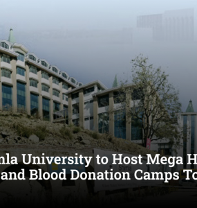 APG Shimla University to Host Mega Health Checkup and Blood Donation Camps Tomorrow, on May 5