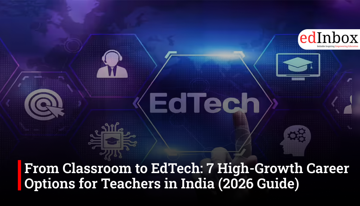 From Classroom to EdTech: 7 High-Growth Career Options for Teachers in India (2026 Guide)